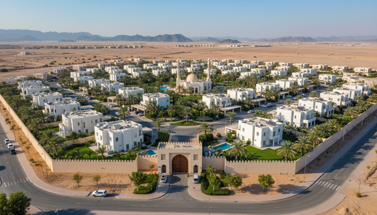 Residential compound villas
