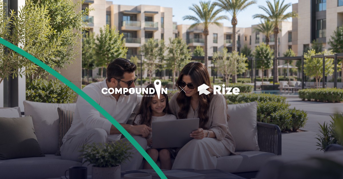 CompoundIn and Rize flexible monthly rent payments for compound renters in Saudi Arabia.