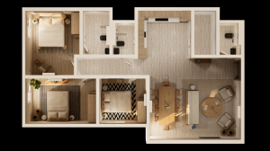 Apartment - 3 Bedrooms