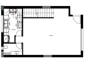 Apartment - 1 Bedroom Duplex