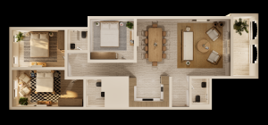 Apartment - 3 Bedrooms